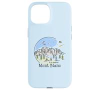 Custodia per iPhone 15 Tour Du Mont Blanc Montblanc TMB Escursionismo Trekking Regalo Francia
