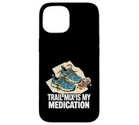 Custodia per iPhone 15 Trail Runner Hiker Trail Mix Is My Medication