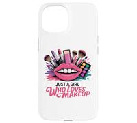 Custodia per iPhone 15 Truccatrice Solo Una Ragazza Cosmetologa Diva Atteggiamento