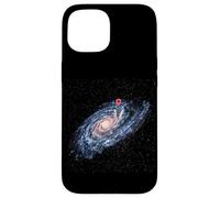 Custodia per iPhone 15 Tu sei qui Galaxy Map Universo Pin Via Lattea Posizione
