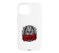 Custodia per iPhone 15 Tutankhamon Golden Egitto King Faraone