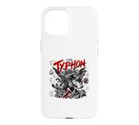 Custodia per iPhone 15 Typhon Tempesta Primordiale Mito Greco Caos Dio