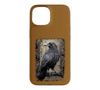 Custodia per iPhone 15 Ufficiale Spiral Raven Wise Gothic Fantasy