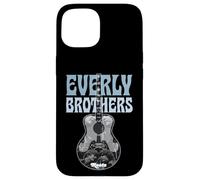 Custodia per iPhone 15 Ufficiale The Everly Brothers Guitar Roots Collage Art