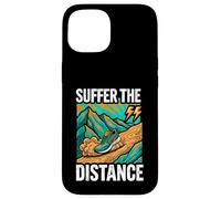 Custodia per iPhone 15 Ultramarathon Trail Running Suffer The Distance