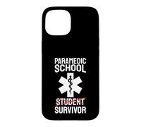 Custodia per iPhone 15 Umorismo EMS per studenti sopravvissuti della scuola paramedica