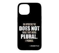 Custodia per iPhone 15 Un apostrofo non rende la parola grammatica inglese plurale