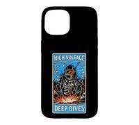 Custodia per iPhone 15 Underwater Welder High Voltage Deep Dives