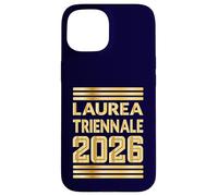Custodia per iPhone 15 Universitario 2026 Laurea Triennale