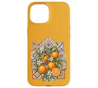 Custodia per iPhone 15 Valencia Arance Spagna Andalusa Piastrelle Costa
