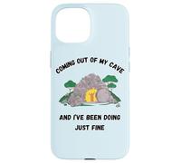 Custodia per iPhone 15 Venendo fuori dalla mia caverna e sto facendo solo belle canzoni