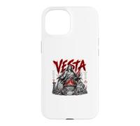 Custodia per iPhone 15 VESTA Dea Romana Del Focolare Fuoco Roma Mito