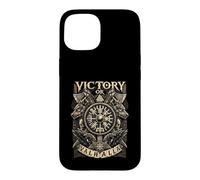 Custodia per iPhone 15 Victory or Valhalla - Viking - Geri and Freki - Skull -