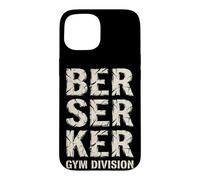 Custodia per iPhone 15 Viking Bodybuilder Viking sollevamento pesi Gym Berserker