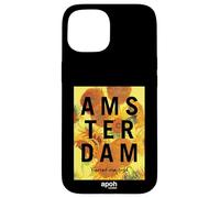 Custodia per iPhone 15 Vincent Van Gogh Amsterdam Girasoli Pittura
