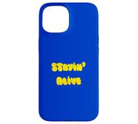 Custodia per iPhone 15 Vintage anni '70 Stayin' Alive