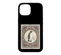 Custodia per iPhone 15 Vintage Penguin Antarctic Wildlife
