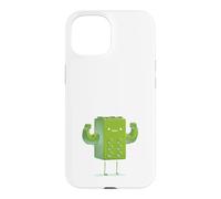 Custodia per iPhone 15 Want To See My Six Pack Giocattoli di costruzione di edifici