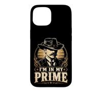 Custodia per iPhone 15 Wild West Gunslinger Citazione - I'm in My Prime