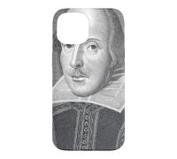 Custodia per iPhone 15 William Shakespeare Ritratto Teatro Scrittore Storico