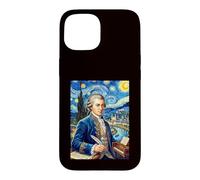Custodia per iPhone 15 Wolfgang Amadeus Mozart Compositore