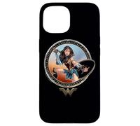 Custodia per iPhone 15 Wonder Woman Movie Battle Pose