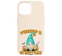 Custodia per iPhone 15 Woodworker Funny Saying Woodworking Gnome For Carpenters