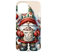 Custodia per iPhone 15 Xmas Hot Chocolate Gnome For Women And Christmas Mug