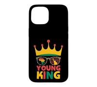 Custodia per iPhone 15 Young King African American Black History Juneteenth