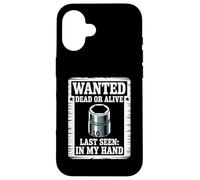 Custodia per iPhone 16 10MM Socket Wanted Poster Auto Guy Divertente Meccanico Auto