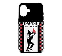 Custodia per iPhone 16 2 Tone Ska Skankin All The Way Christmas