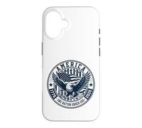 Custodia per iPhone 16 250 Anni Nazione Sotto Dio Cattolica 250 4 Luglio America