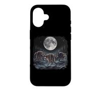 Custodia per iPhone 16 3 Moon Protect Seattle Viral Meme Raccoon Jimothy