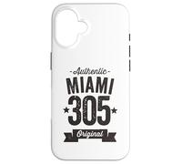 Custodia per iPhone 16 305 Miami Codice Area Distressed Authentic USA