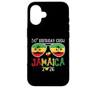Custodia per iPhone 16 50th Birthday Crew Jamaica 2026 50 Years Old Bday Party Trip