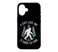 Custodia per iPhone 16 A Guy Like Me Is Hard To Find Bigfoot Sasquatch Retro Design