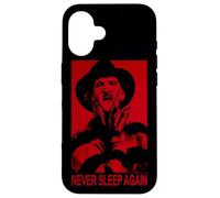 Custodia per iPhone 16 A Nightmare on Elm Street Freddy Never Sleep