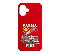Custodia per iPhone 16 Abbigliamento Camion Soccorso Assistenza Pompiere Parma