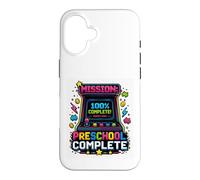 Custodia per iPhone 16 Abbigliamento completo per laurea prescolare Mission Preschool