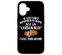 Custodia per iPhone 16 Abbigliamento Cordon Bleu - Design divertente Bleus Lover