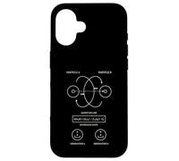 Custodia per iPhone 16 Abbigliamento grafico Teoria della scienza della fisica dell'entanglement quantistico