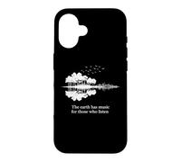 Custodia per iPhone 16 Acoustic Guitar Earth Has Music For Those Who Listen
