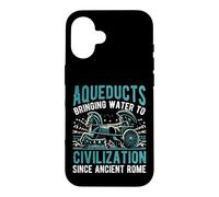 Custodia per iPhone 16 Acquedotti portano acqua alla civiltà fin dall'antica Roma