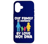 Custodia per iPhone 16 Affido La nostra famiglia è definita dall"amore, non dall"adozione del DNA
