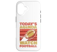 Custodia per iPhone 16 Agenda di oggi: guarda il calcio