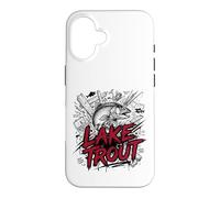 Custodia per iPhone 16 Aggressivo Lago Trota Grande pesca Laghi Deep Strike