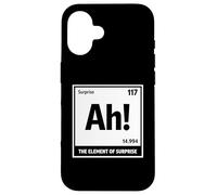 Custodia per iPhone 16 Ah! The Element of Surprise Elements 42 Number Chemistry