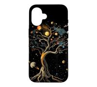 Custodia per iPhone 16 Albero cosmico Ramifica nuovi mondi una galassia alla volta!