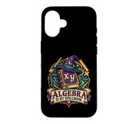 Custodia per iPhone 16 Algebra È Il Mio Grimorio Mago Matematica Insegnante Nerd