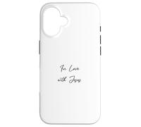 Custodia per iPhone 16 Amato e indossato in amore con Gesù salvato dalla grazia